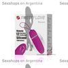 Bala vibradora con control remoto y 12 velocidades de vibracion
